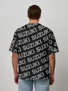 Мужская футболка оверсайз / SUZUKI