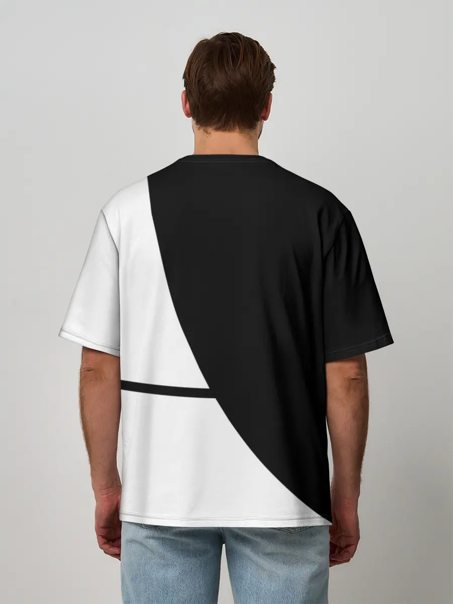 Мужская футболка оверсайз / JUVENTUS / ЮВЕНТУС