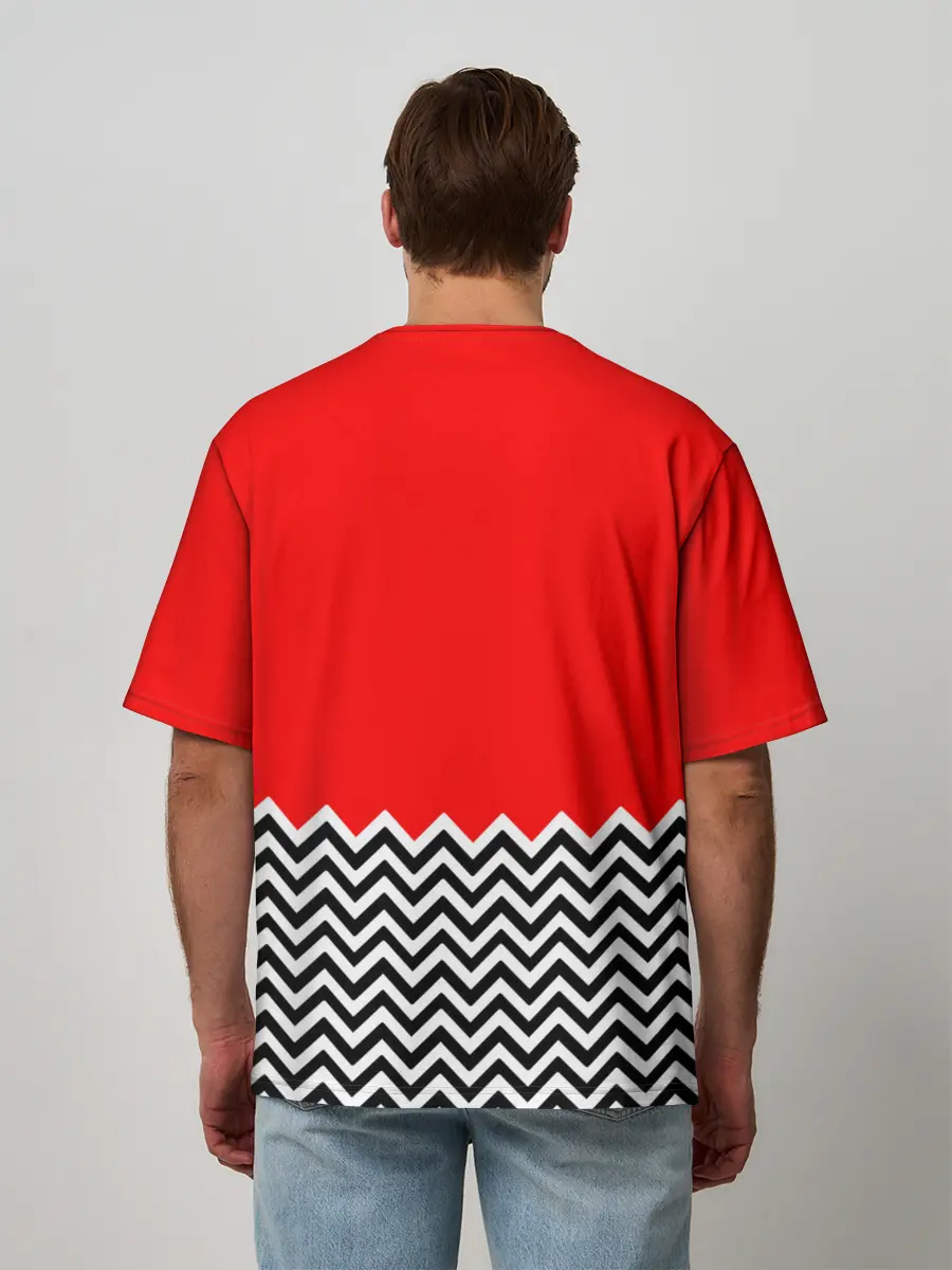 Мужская футболка оверсайз / Twin Peaks