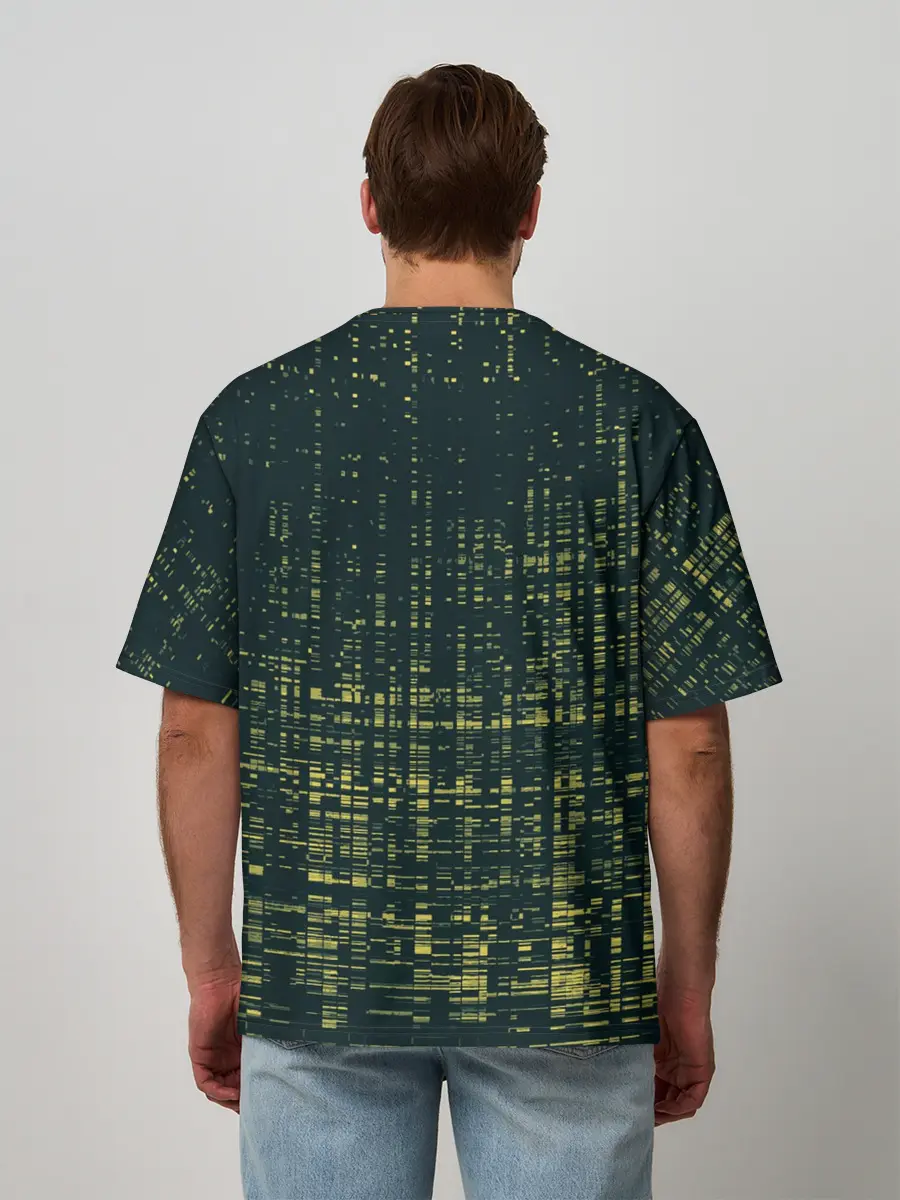 Мужская футболка оверсайз / Cyberpunk 2077 | Джонни