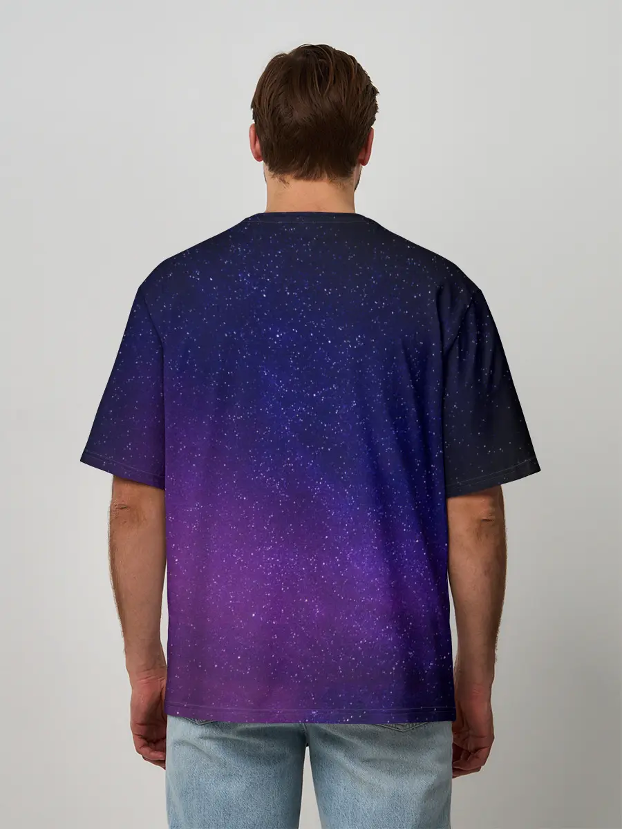 Мужская футболка оверсайз / Как приручить дракона