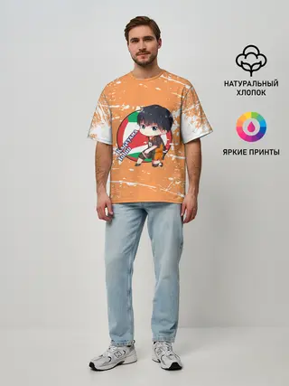 Мужская футболка оверсайз / Kageyama tobio | Haikyu