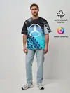 Мужская футболка оверсайз / Mercedes sport auto motors