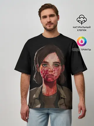 Мужская футболка оверсайз / Элли повзрослела