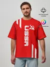 Мужская футболка оверсайз / USSR SPORT