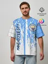 Мужская футболка оверсайз / MANCHESTER CITY / МАНЧЕСТЕР