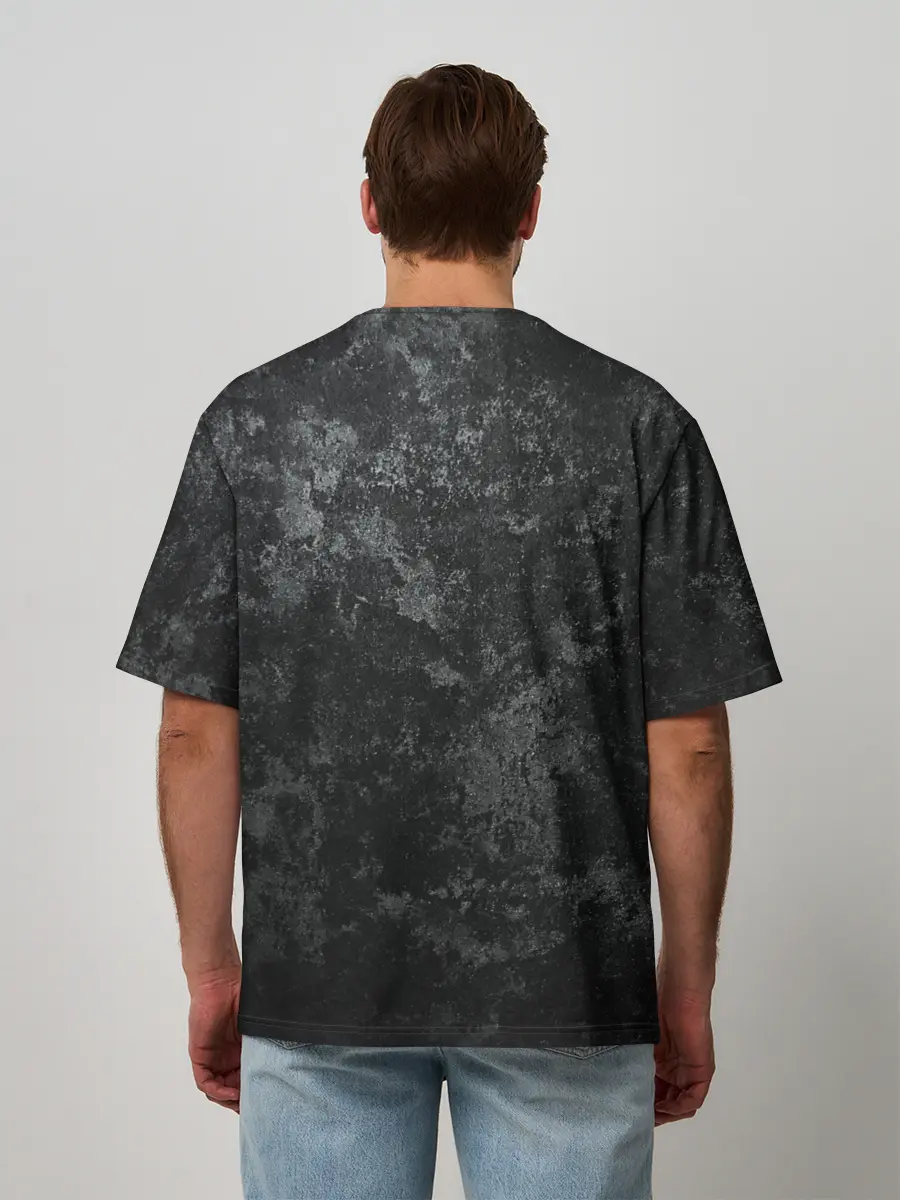 Мужская футболка оверсайз / ГРАНЖ | GRUNGE