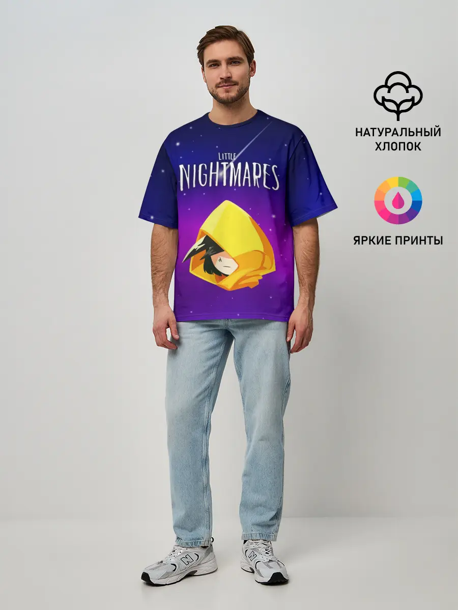 Мужская футболка оверсайз / LITTLE NIGHTMARES