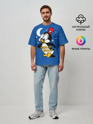 Мужская футболка оверсайз / Трали-Вали