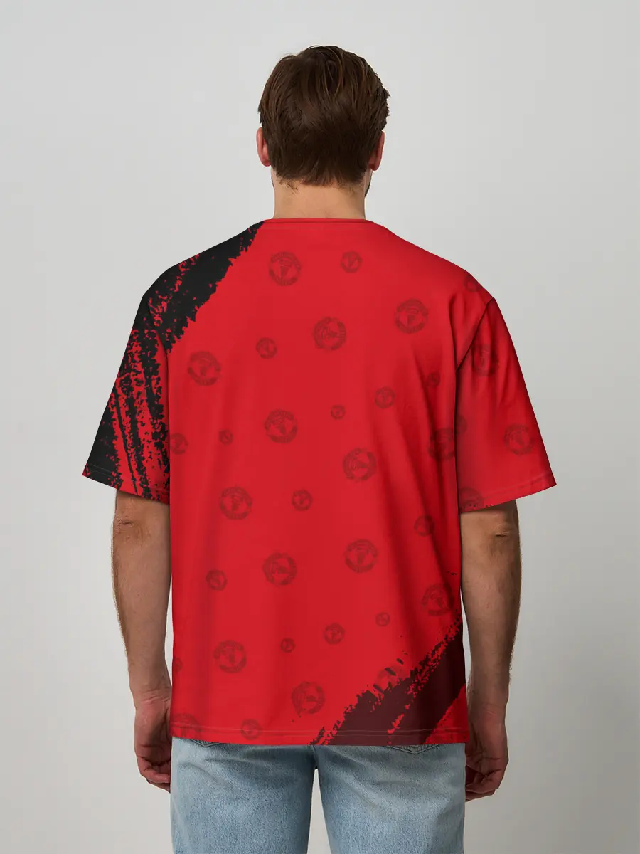 Мужская футболка оверсайз / MANCHESTER UNITED