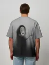 Мужская футболка оверсайз / Каонаси в тумане