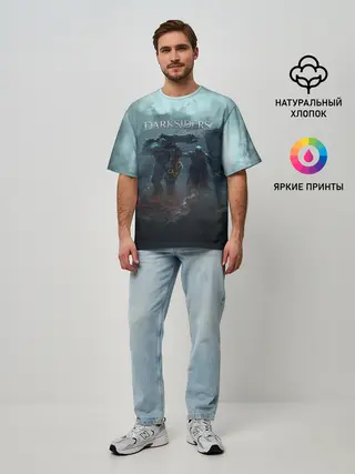 Мужская футболка оверсайз / Darksiders | Гнев Войны