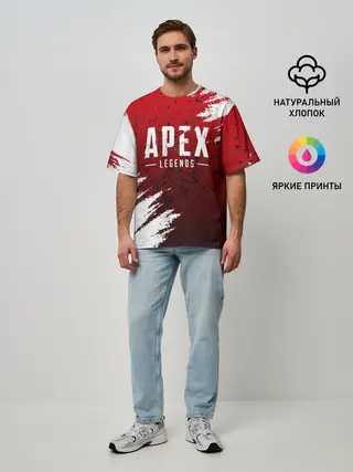 Мужская футболка оверсайз / APEX LEGENDS