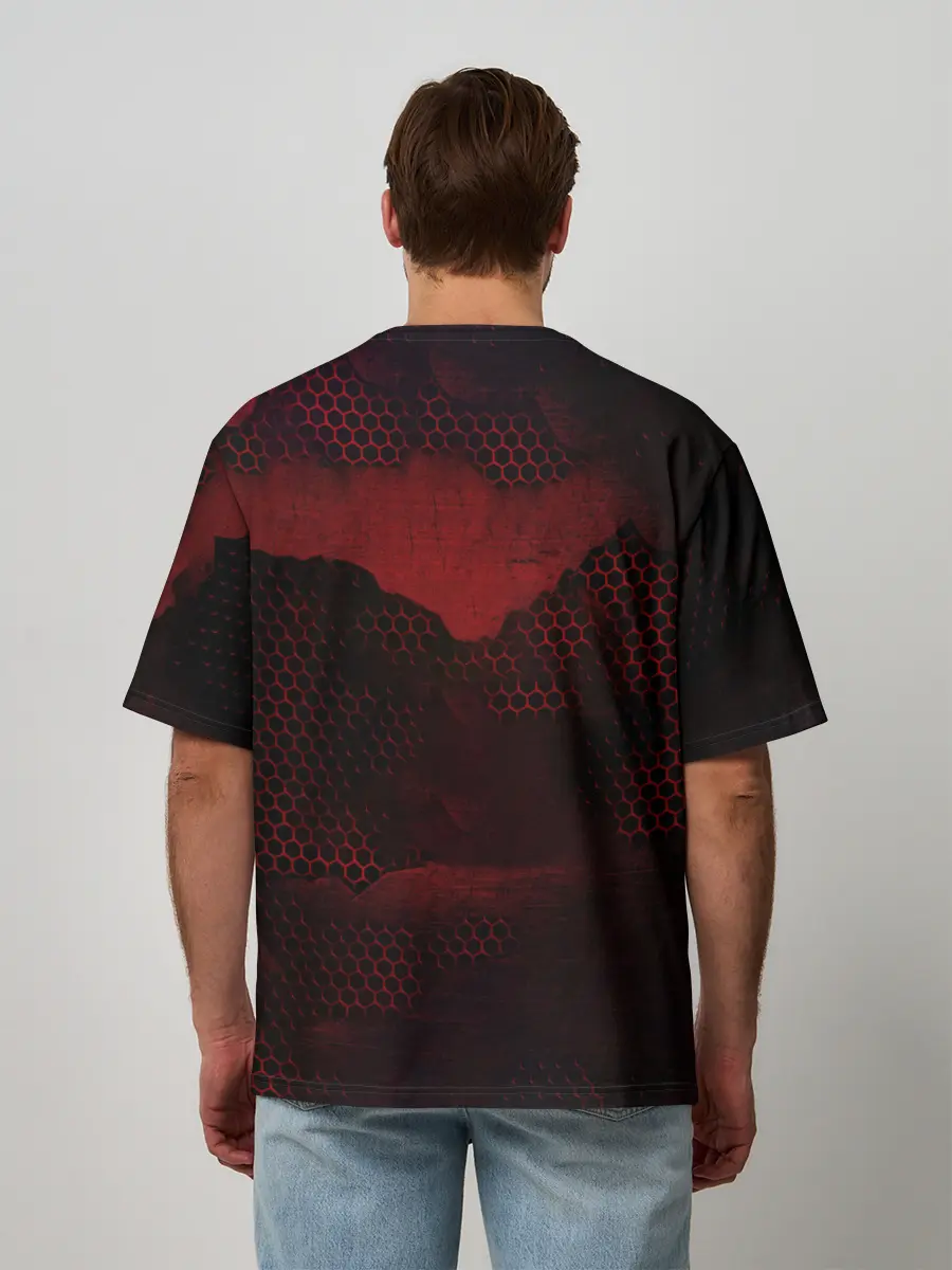 Мужская футболка оверсайз / CHICAGO NHL