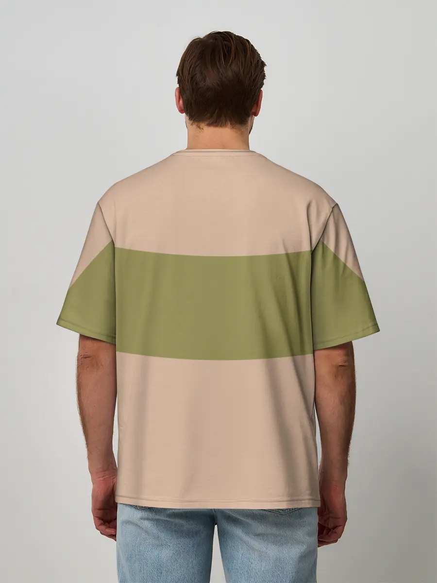 Мужская футболка оверсайз / Свитер Тихиро