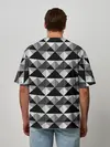 Мужская футболка оверсайз / Современный геометрический