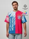 Мужская футболка оверсайз / ФК БАВАРИЯ / BAYERN / МЮНХЕН