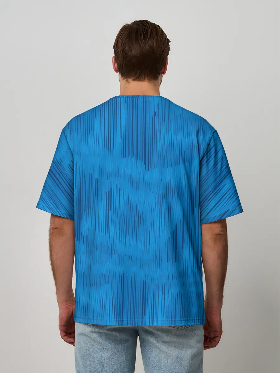 Мужская футболка оверсайз / Honda sport color