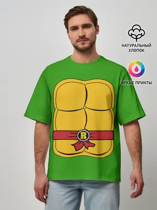 Мужская футболка оверсайз / Черепашки-ниндзя