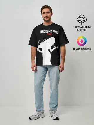 Мужская футболка оверсайз / RESIDENT EVIL: VILLAGE
