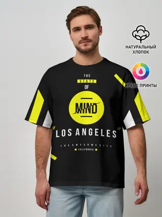 Мужская футболка оверсайз / OFF-MIND
