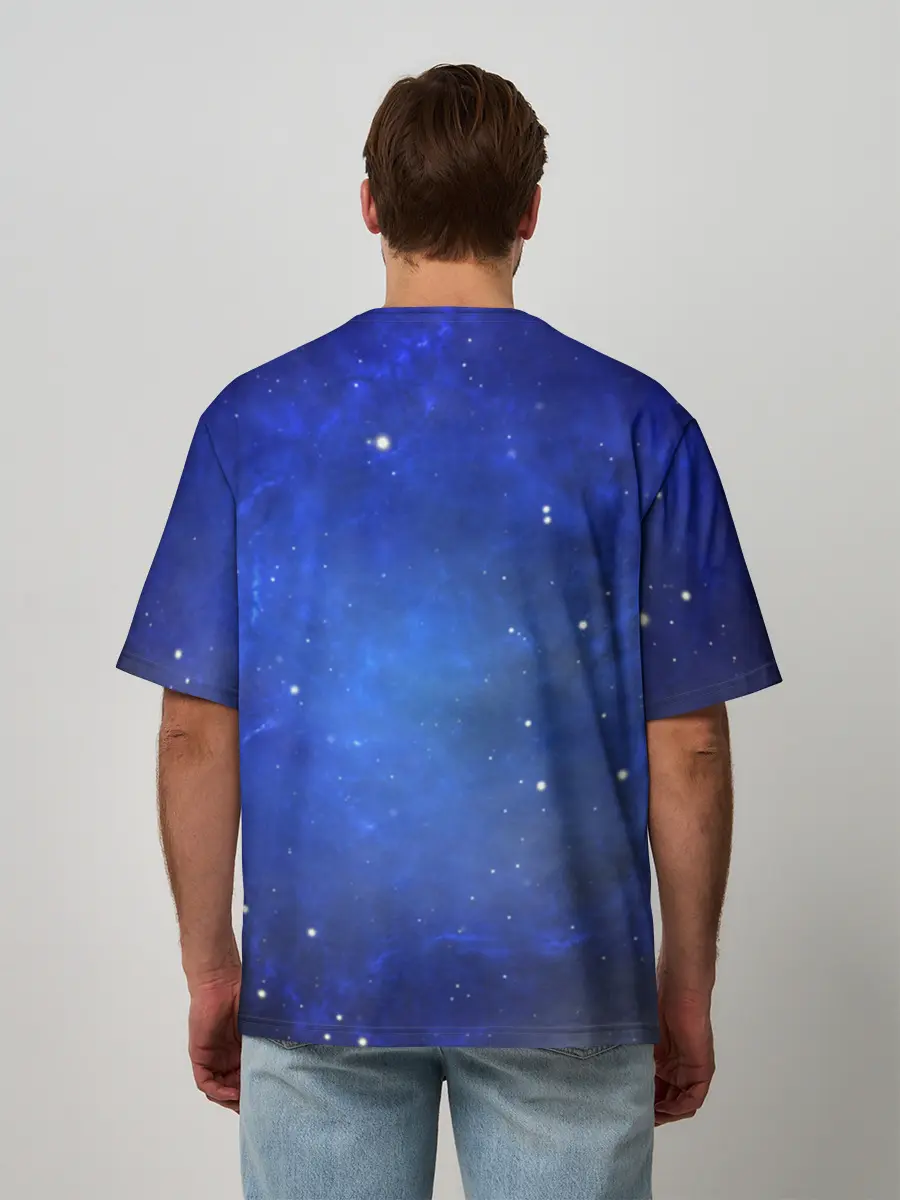 Мужская футболка оверсайз / Night Fury