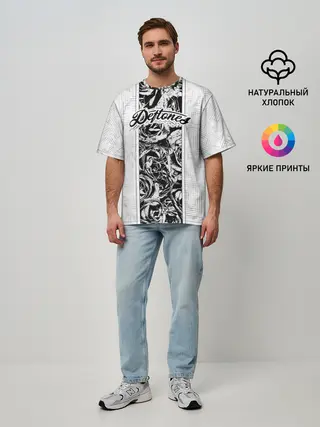 Мужская футболка оверсайз / Deftones