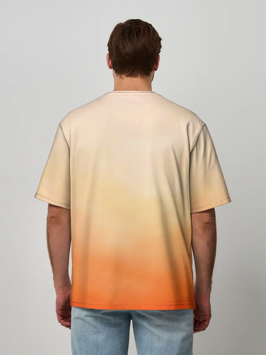 Мужская футболка оверсайз / Тихиро Огино