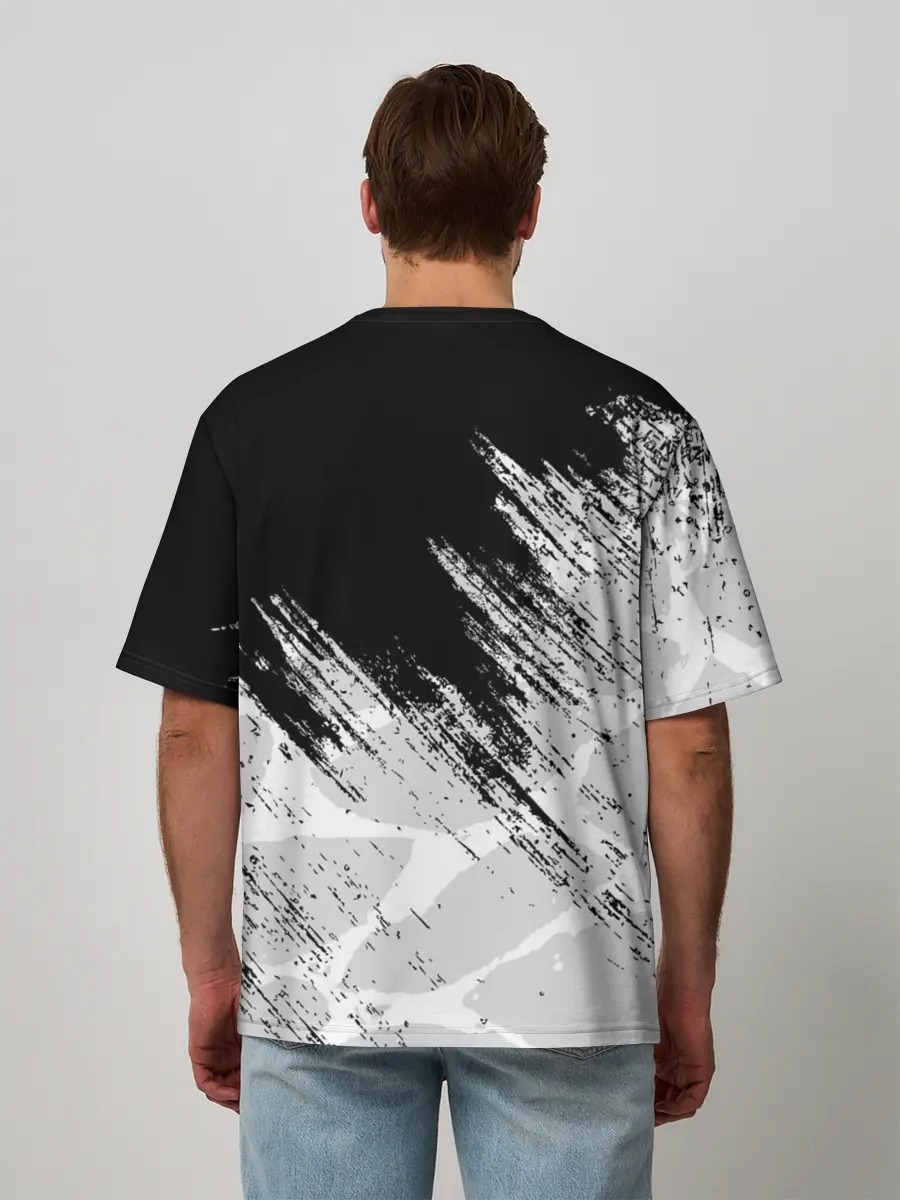 Мужская футболка оверсайз / DayZ