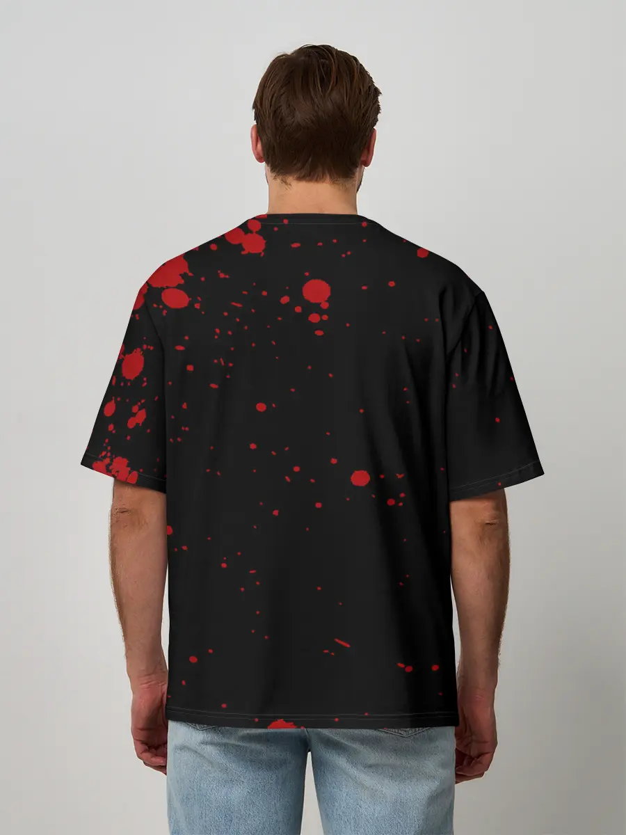 Мужская футболка оверсайз / Monkey D. Luffy One Piece