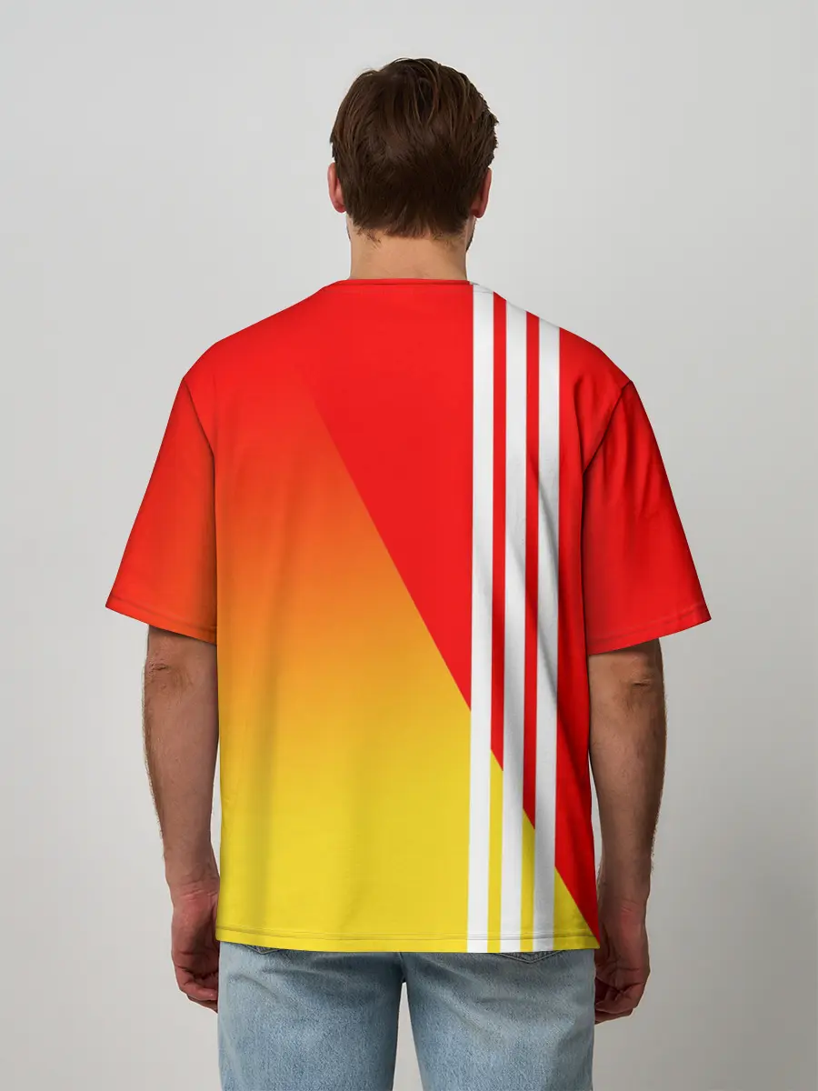 Мужская футболка оверсайз / FC VALENCIA / ФК ВАЛЕНСИЯ