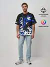Мужская футболка оверсайз / BAJAJ / БАДЖАДЖ / MOTOSPORT