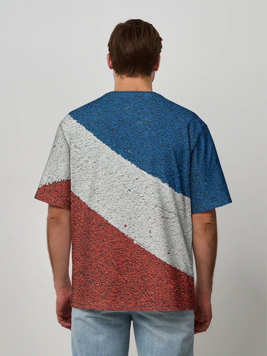 Мужская футболка оверсайз / ТЕННИС