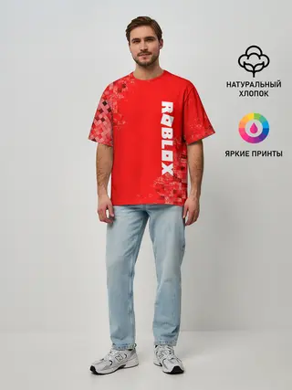 Мужская футболка оверсайз / ROBLOX