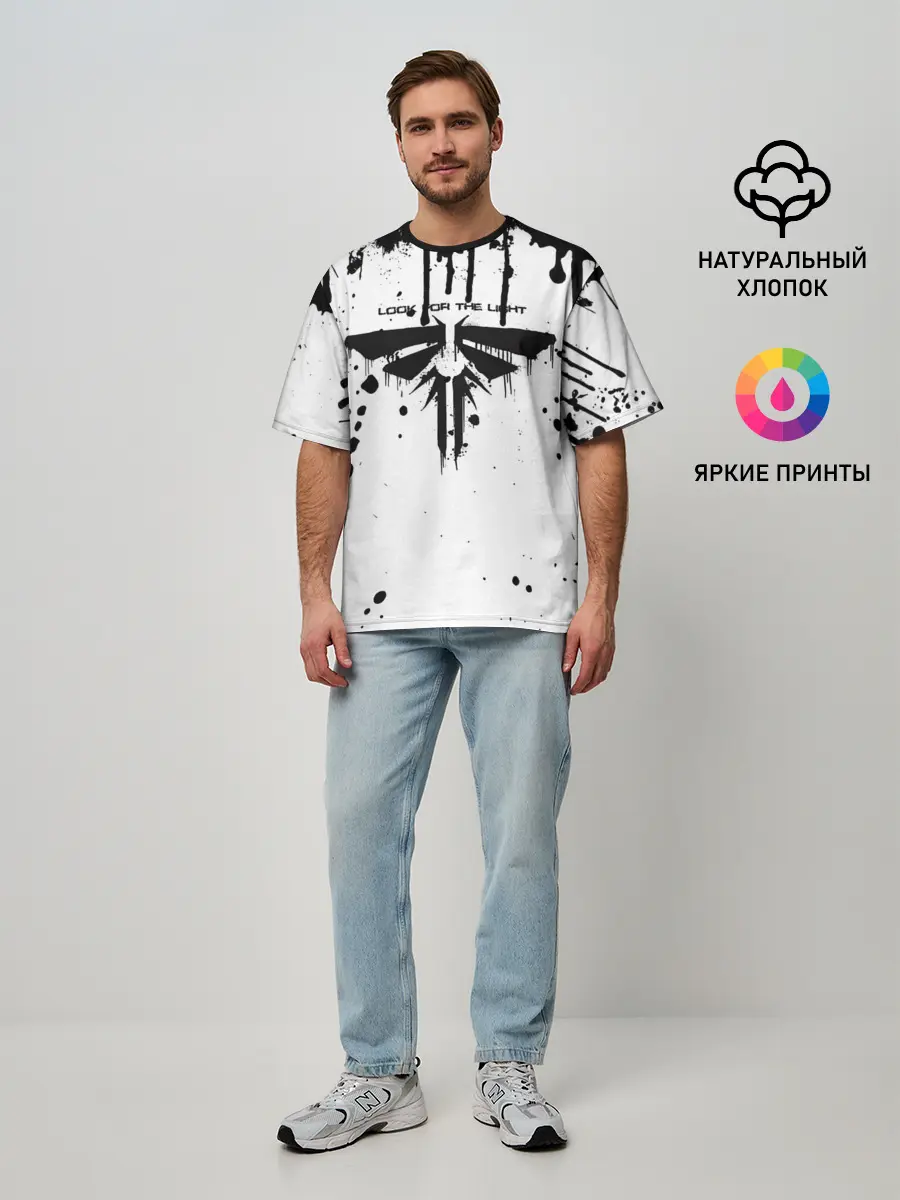 Мужская футболка оверсайз / THE LAST OF US