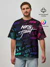 Мужская футболка оверсайз / NFS - HEAT
