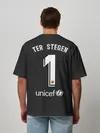 Мужская футболка оверсайз / Ter Stegen away gk 19-20