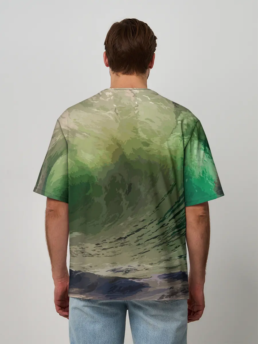 Мужская футболка оверсайз / Great White