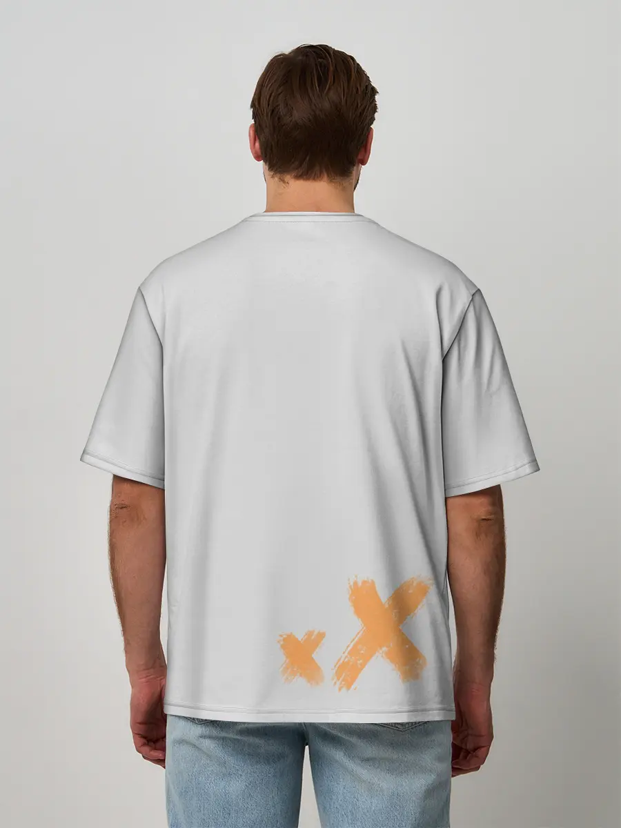 Мужская футболка оверсайз / Кагеяма Тобио