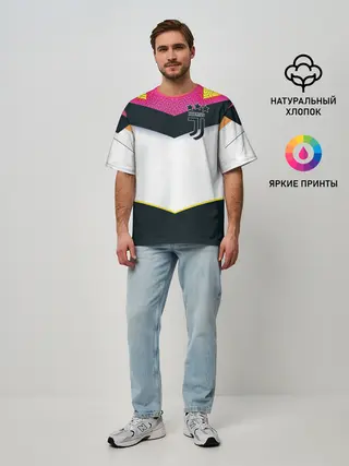 Мужская футболка оверсайз / Juventus