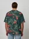 Мужская футболка оверсайз / Тропики
