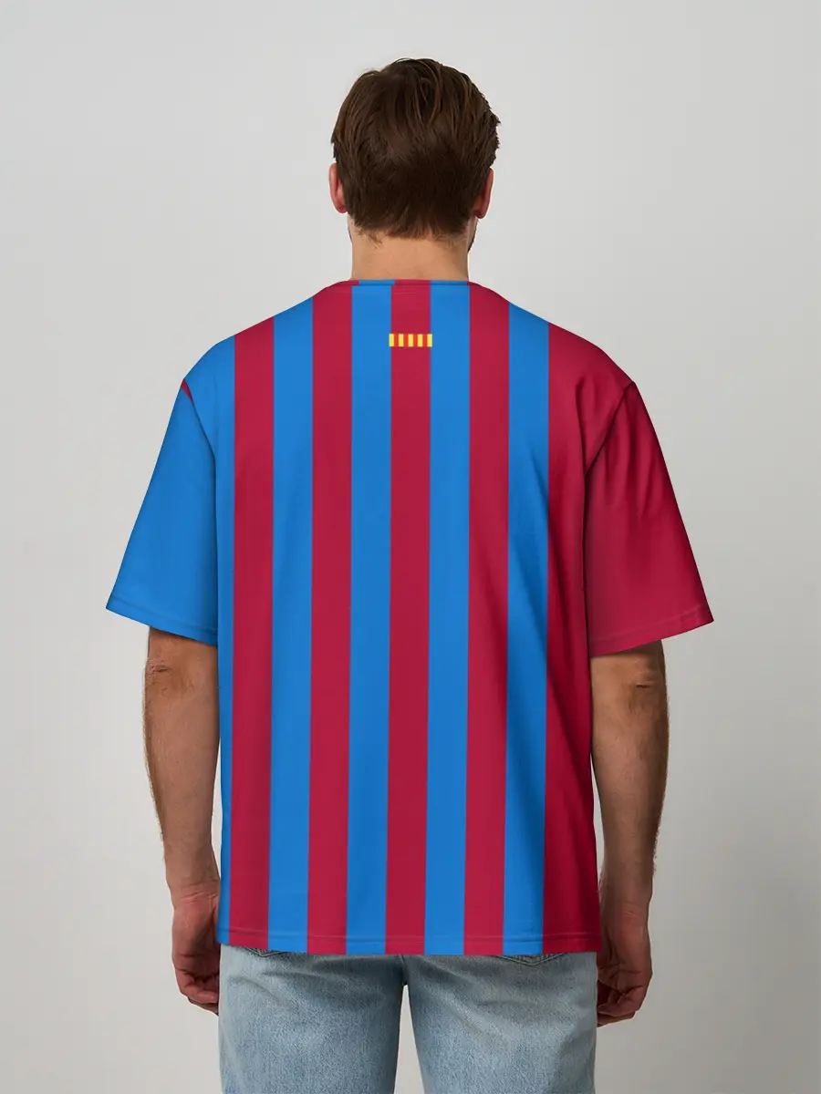 Мужская футболка оверсайз / Форма Барселоны 2021/2022
