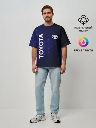 Мужская футболка оверсайз / TOYOTA