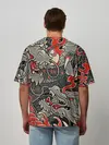 Мужская футболка оверсайз / Китайский Дракон, China Dragon