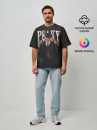 Мужская футболка оверсайз / Томас Шелби лидер ОК