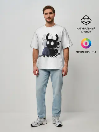 Мужская футболка оверсайз / Hollow Knight