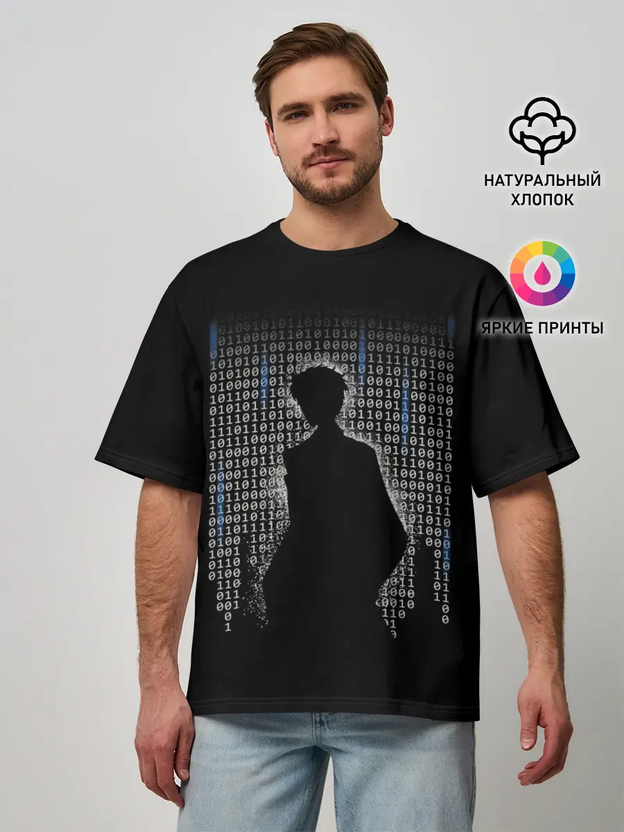 Мужская футболка оверсайз / Врата Штейна