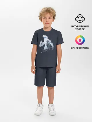 Детская пижама с шортами / Магическая битва