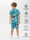 Детская пижама с шортами / Детское граффити