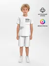 Детская пижама с шортами / NASA БЕЛАЯ ФОРМА | НАСА WHITE UNIFORM